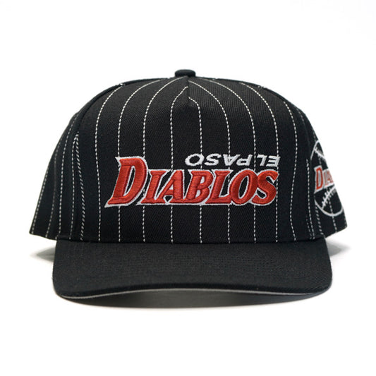 SUNSETHILLS PINSTRIPED DIABLO HAT